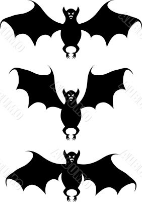 Bat. A contour.