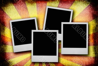 photo frames against dirty background #2