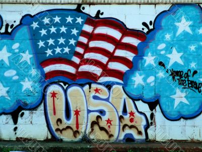 Patriotic Mural