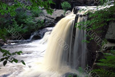 Spring Waterfall Spring Waterfall