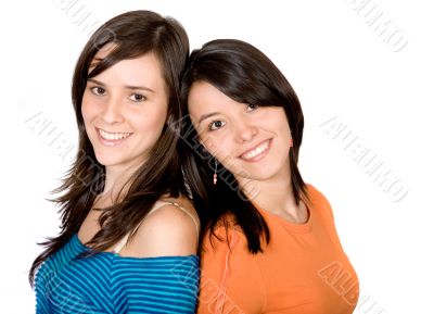 beautiful female friends