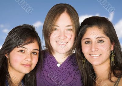 beautiful girls portrait