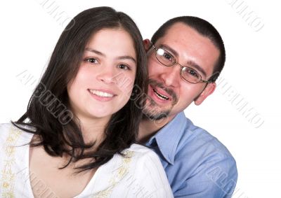 beautiful happy couple