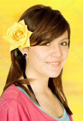 Casual Female Portrait