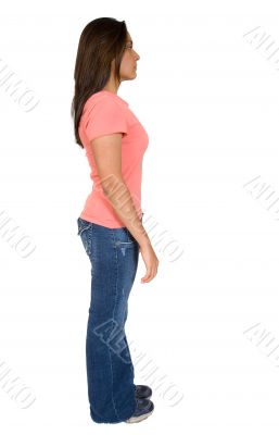 Casual Female Portrait - sideways