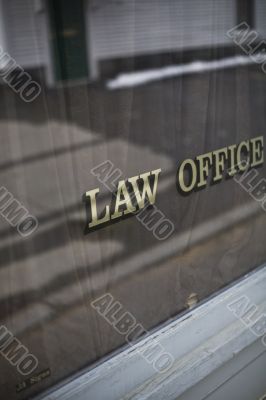 window of law firm