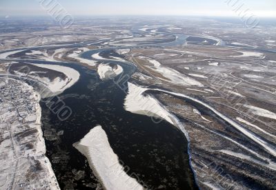 River in Siberia River in Siberia