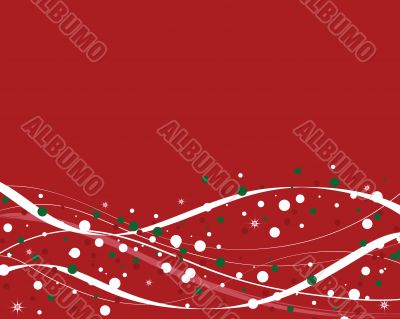 Red Winter Background Red Winter Background