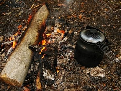 camping breakfast