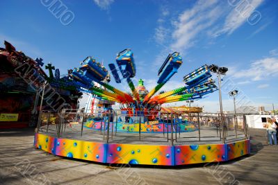 funfair at Brighton (UK)