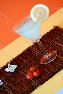 Very great cocktail with lemon