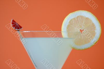 Very great cocktail with lemon
