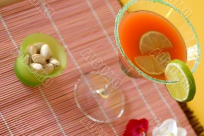 Very great cocktail with lemon