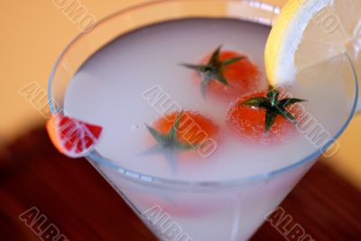 Very great cocktail with lemon