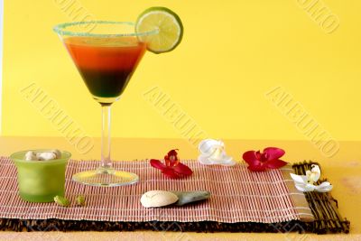 Very great cocktail with lemon