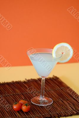 Very great cocktail with lemon