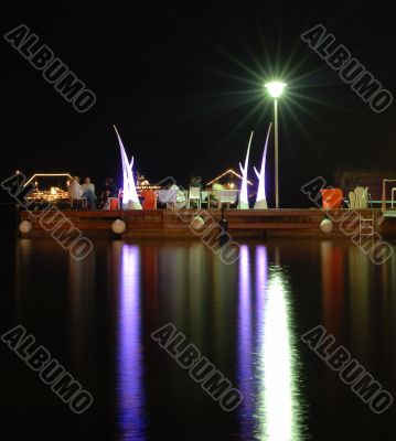 Cannes festival by night