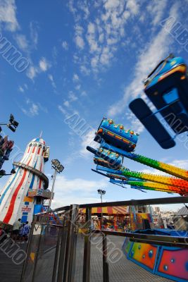 funfair at Brighton (UK)