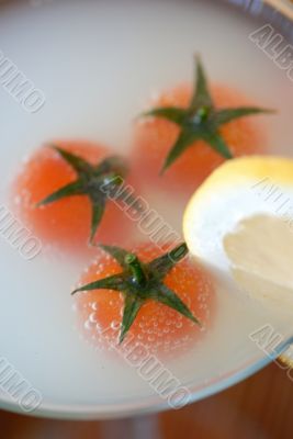 Very great cocktail with lemon