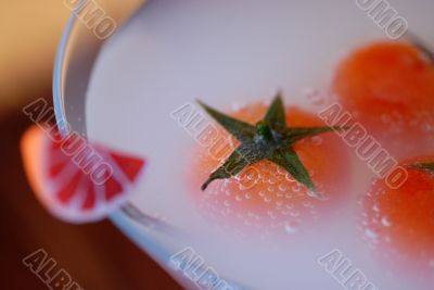 Very great cocktail with lemon