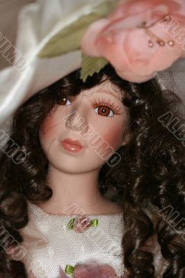 face of Porcelain doll