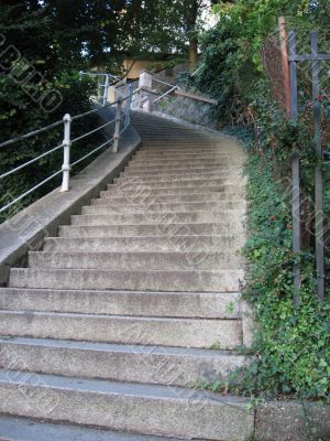 steps going up