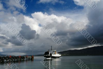 Norwegian Fjord on the west coast of Norway