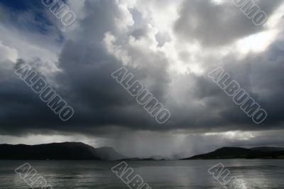 Norwegian Fjord on the west coast of Norway