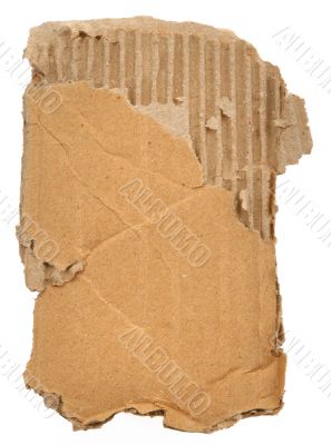 piece of cardboard