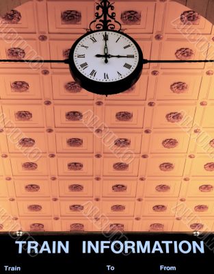 Train Station Clock