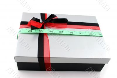 Chocolate Box with tape measure
