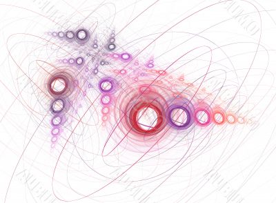Border/Business Graphic -Red Holes and Scribbles Border/Business Graphic -Red Holes and Scribbles