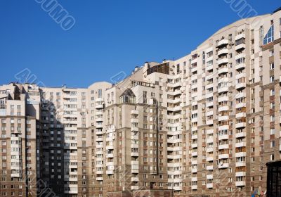 Modern block of flats