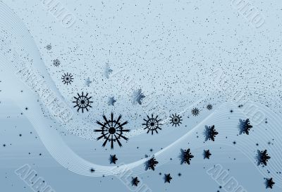 Abstraction snow background Abstraction snow background