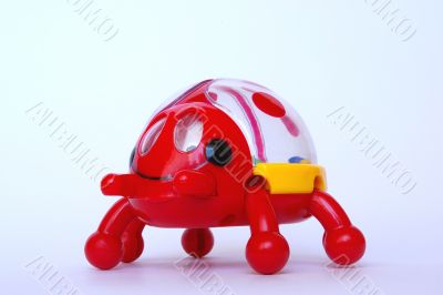 red, small, toy,