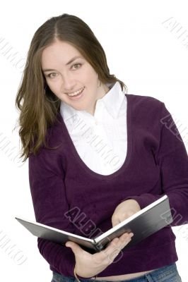 happy casual student