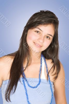 Casual Female Portrait - smiling