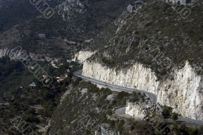 Highway in the mountains