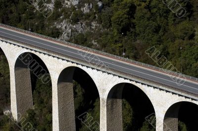 Bridge in the mountains