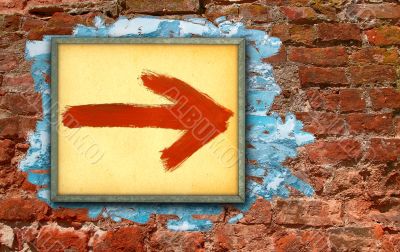 directional sign