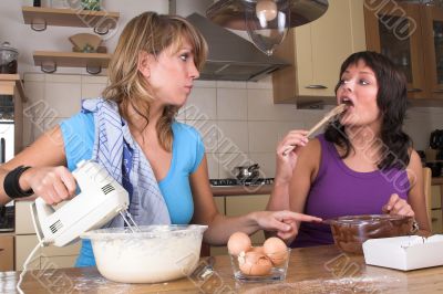 Cooking together Cooking together