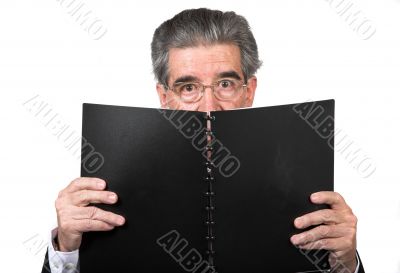 studious business man