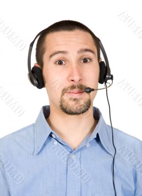 business customer service guy
