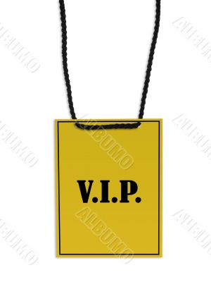 V.I.P. backstage pass