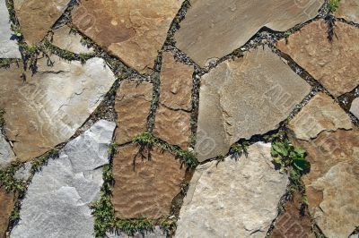 Stone paving texture