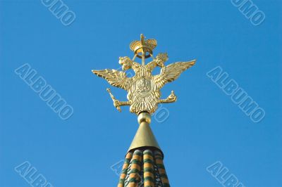 Golden two-headed eagle