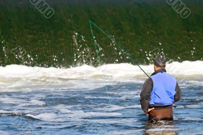 Fishing Below the Dam