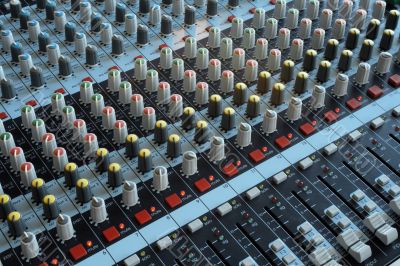 Professional mixing console