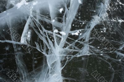 Spooky frozen water