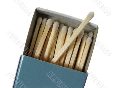 Box of white matches Box of white matches